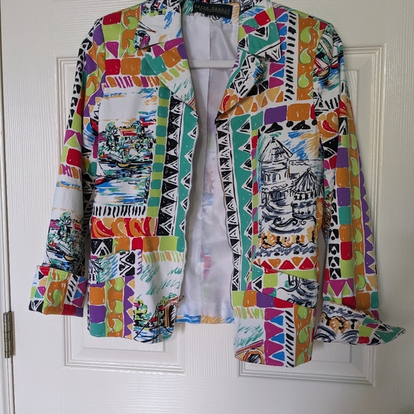 Harvey Benard zip up blazer - Picture 2 of 7